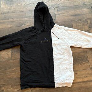 Nike Michael Jordan Air Jordan Jumpman Men's XL Pullover Hoodie Black & White